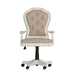 Magnolia Manor Jr Executive Desk Chair in Antique White - Plourde Furniture Co (Caribou, ME)