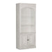 Magnolia Manor Bunching Bookcase in Antique White - Plourde Furniture Co (Caribou, ME)