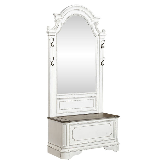 Magnolia Manor 2 Piece Hall Tree Set - Plourde Furniture Co (Caribou, ME)