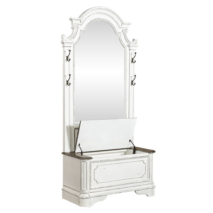 Magnolia Manor 2 Piece Hall Tree Set - Plourde Furniture Co (Caribou, ME)