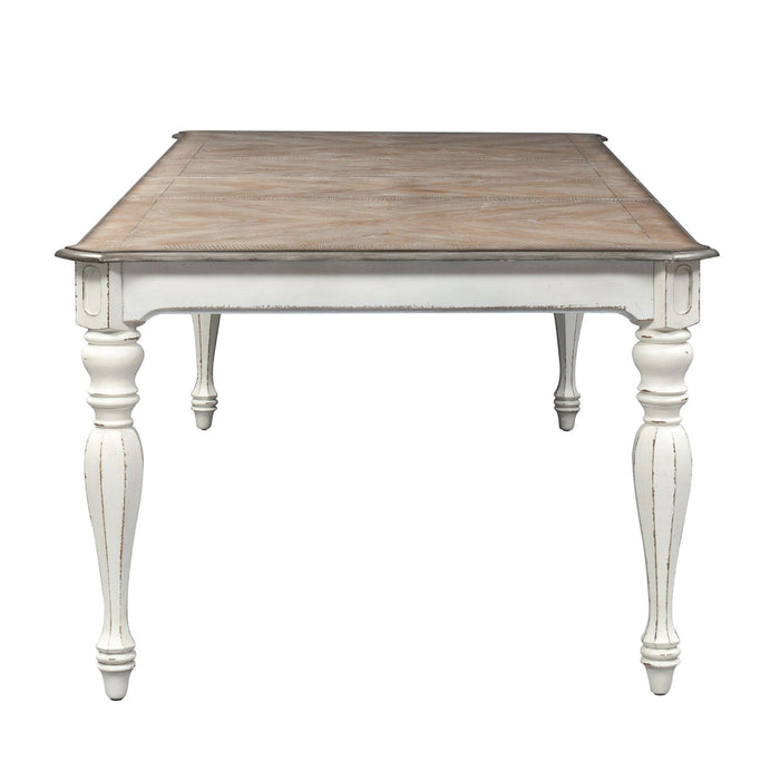 Magnolia Manor Rectangular Leg Table - Plourde Furniture Co (Caribou, ME)