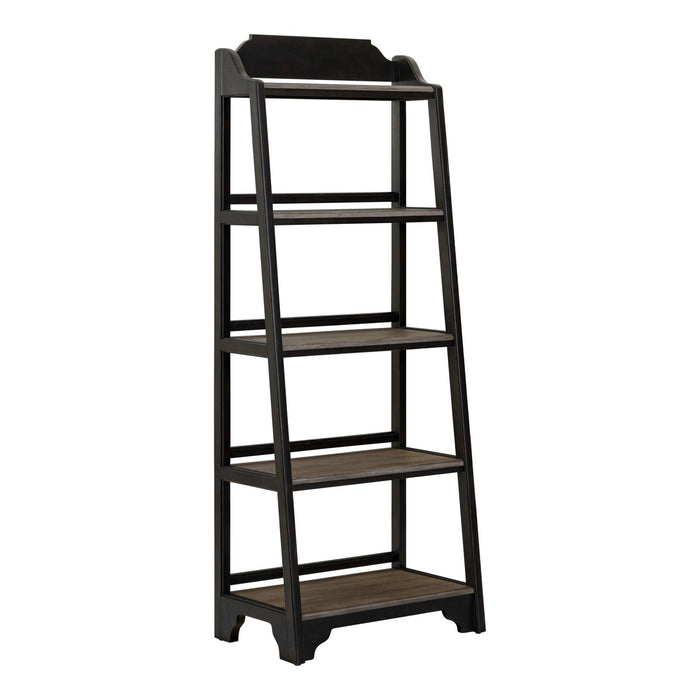 Magnolia Manor Leaning Pier Bookcase - Plourde Furniture Co (Caribou, ME)