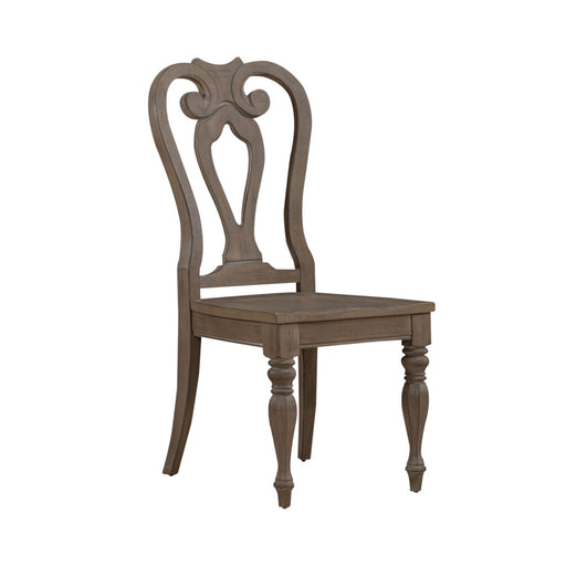 Liberty Furniture Magnolia Manor Splat Back Side Chair (RTA) (Set of 2) in Weathered Bisque image