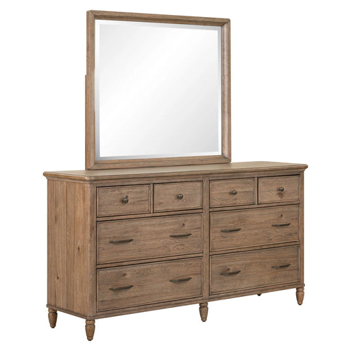 Hickory Grove Dresser & Mirror image