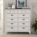 Allyson Park 11 Drawer Chesser in Wirebrushed White image