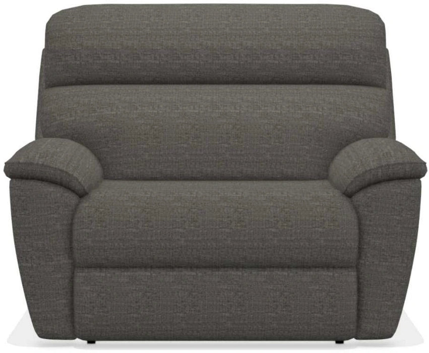 La-Z-Boy Roman La-Z-Time Grey Reclining Chair-And-A-Half