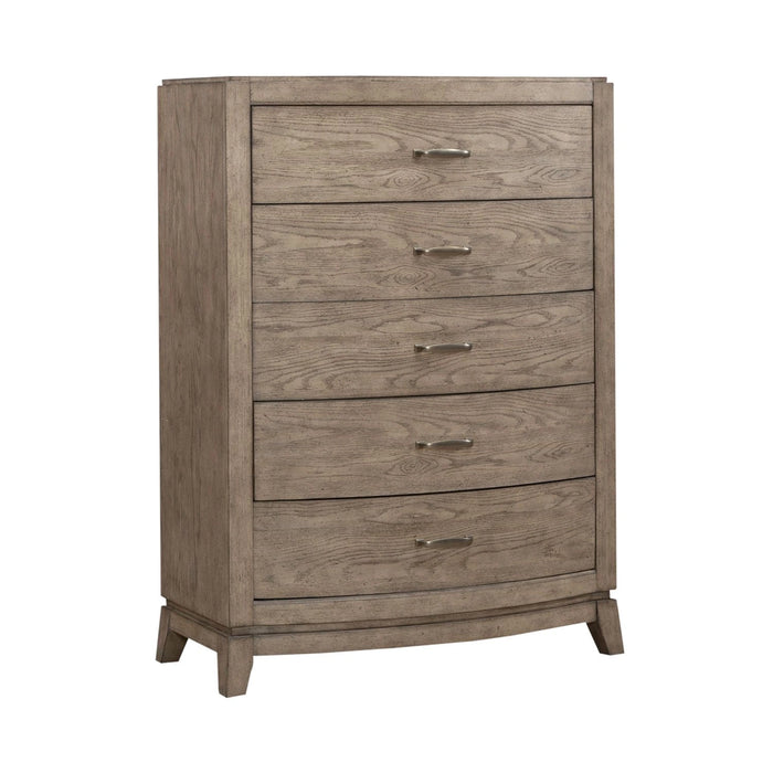 Avalon 5 Drawer Chest in Burnished Beige image
