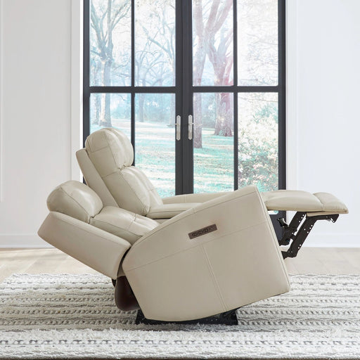 Carrington Loveseat w/Console P3 & ZG in Baja Stone image