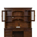Brayton Manor Jr Executive Credenza Hutch in Cognac - Plourde Furniture Co (Caribou, ME)