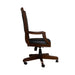 Brayton Manor Jr Executive Desk Chair (RTA) in Cognac - Plourde Furniture Co (Caribou, ME)