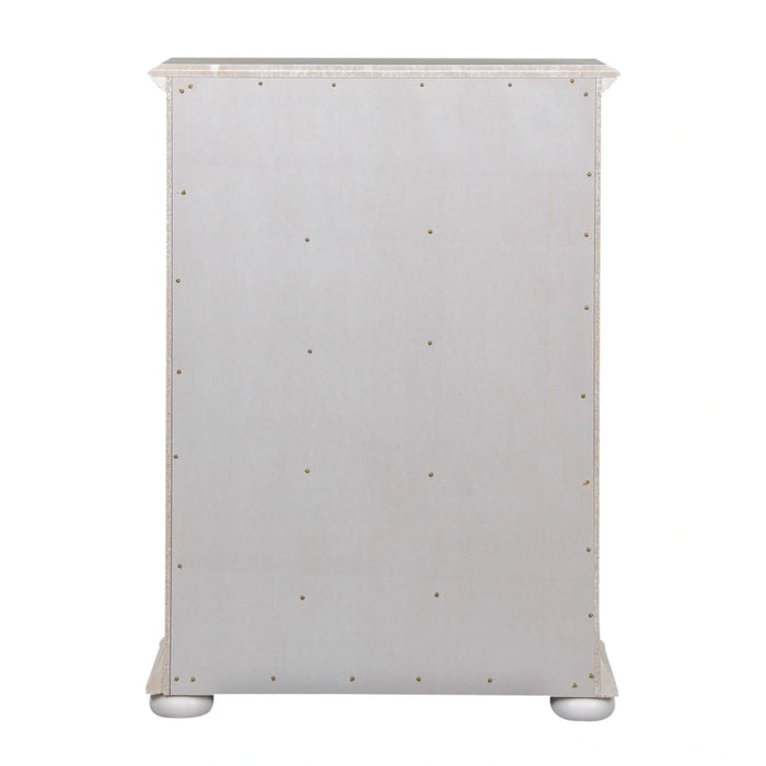 Summer House 5 Drawer Chest in White image