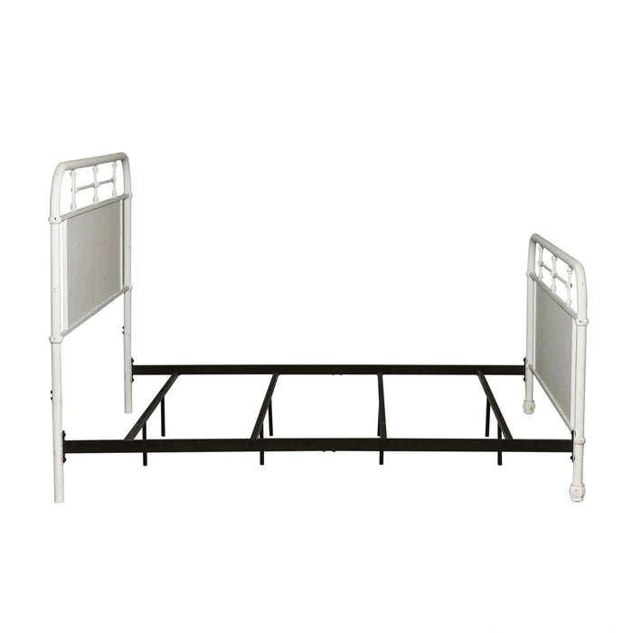 Vintage Series Metal Bed in Antique White image