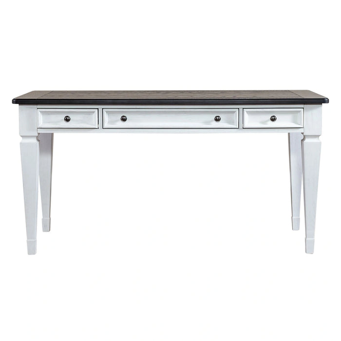 Allyson Park Writing Desk in Wirebrushed White image