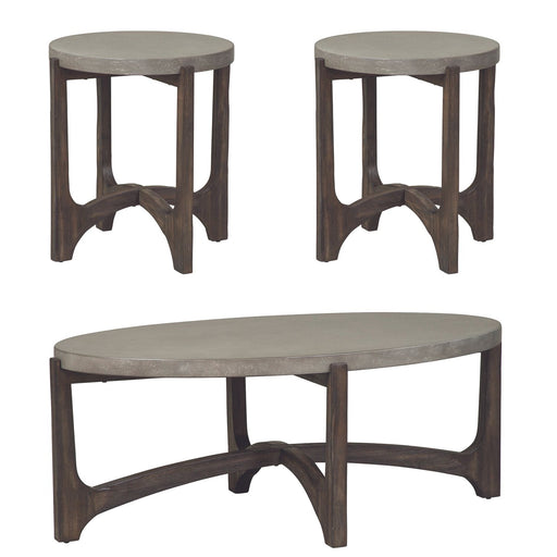 Cascade 3 Piece Set (1-Cocktail 2-End Tables) - Plourde Furniture Co (Caribou, ME)