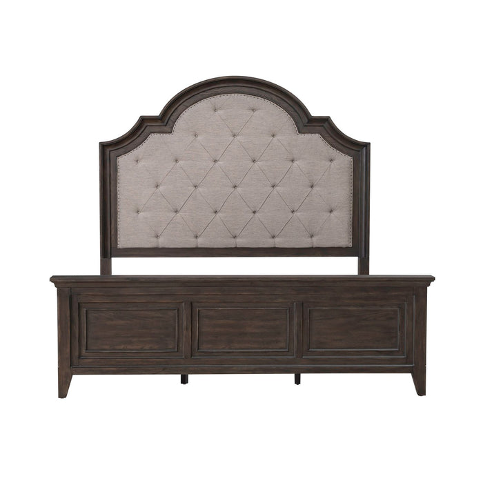 Paradise Valley King Uph Bed - Plourde Furniture Co (Caribou, ME)