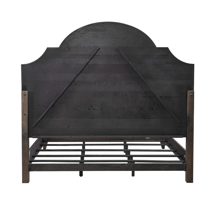 Paradise Valley King Uph Bed - Plourde Furniture Co (Caribou, ME)