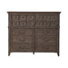 Paradise Valley 10 Drawer Chesser in Saddle Brown image