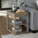 Bartlett Field Chairside Table in Dusty Taupe image