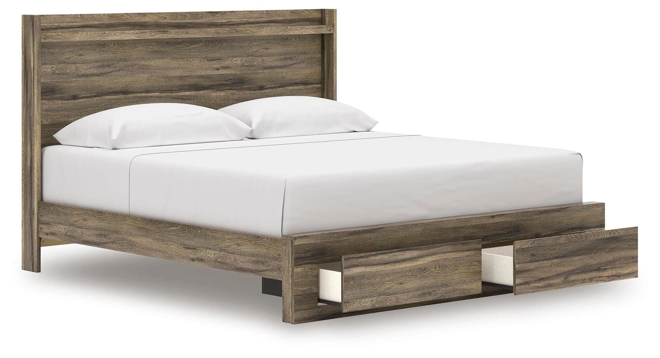 Elbrim Panel Storage Bed