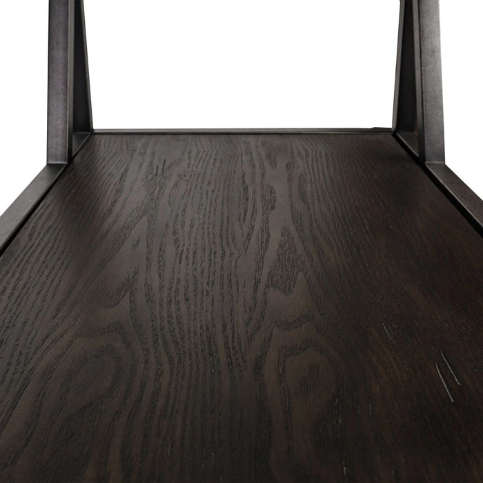 Arista Chair Side Table in Cobblestone Brown image