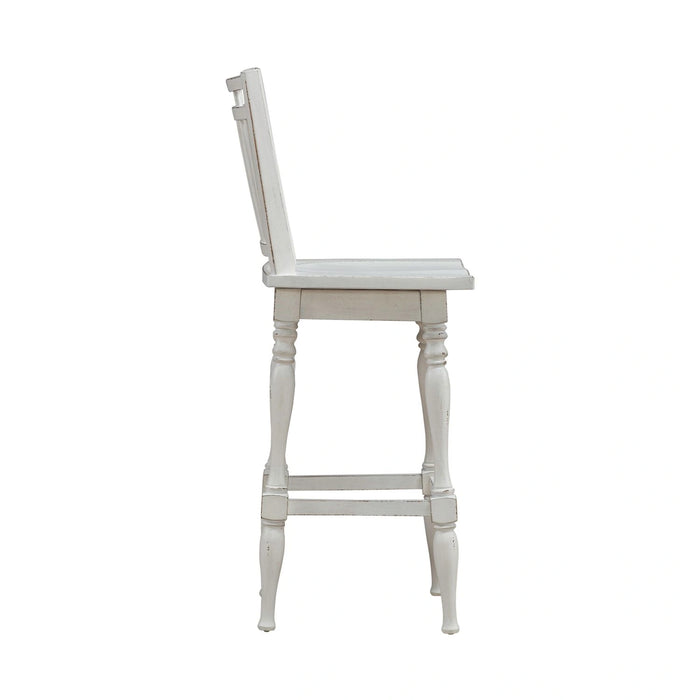 Magnolia Manor Spindle Back Swivel Bar Stool image