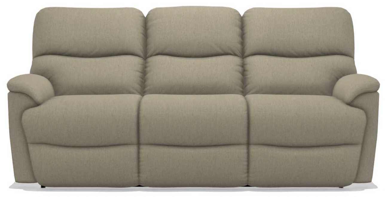 La-Z-Boy Trouper Teak Power Reclining Sofa w/ Headrest