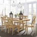 Lindsey Farm 7 Piece Trestle Table Set image