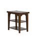 Aspen Skies Chair Side Table in Russet Brown image
