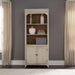 Farmhouse Reimagined Bookcase in Antique White image