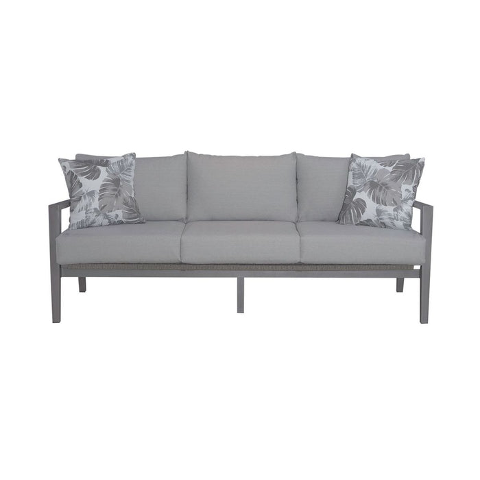 Liberty Furniture Plantation Key Outdoor Sofa in Granite image
