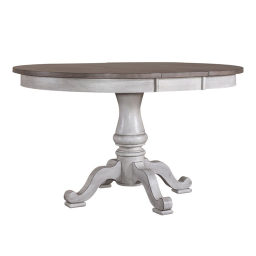 Ocean Isle Pedestal Table Set - Plourde Furniture Co (Caribou, ME)