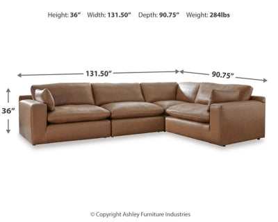 Emilia Sectional - Plourde Furniture Co (Caribou, ME)