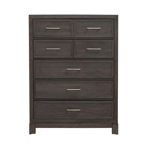 Liberty Furniture Modern Edge 5 Drawer Chest in Caffe image