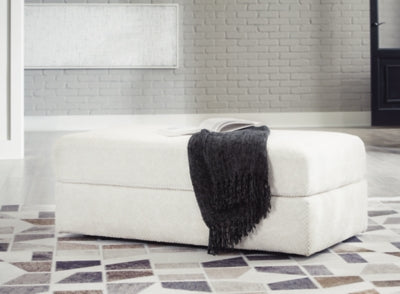 Karinne Oversized Accent Ottoman - Plourde Furniture Co (Caribou, ME)