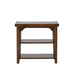 Aspen Skies Chair Side Table in Russet Brown - Plourde Furniture Co (Caribou, ME)