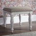 Magnolia Manor Vanity Stool in Antique White image
