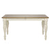 Cumberland Creek Rectangular Leg Table in Nutmeg/White - Plourde Furniture Co (Caribou, ME)