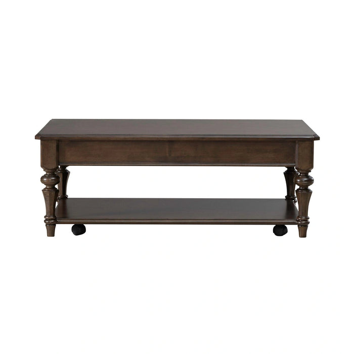 Arden Road Rectangular Cocktail Table in Satin Cherry image