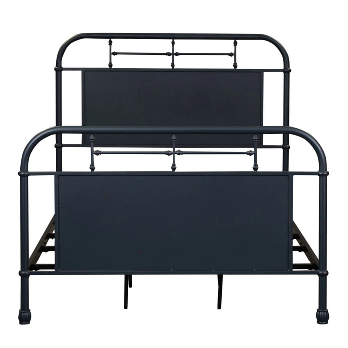 Vintage Series Metal Bed in Navy image