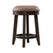 Paradise Valley Upholstered Console Stool (RTA) in Saddle Brown image