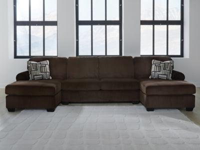 Kimlee Sectional with Double Chaise - Plourde Furniture Co (Caribou, ME)