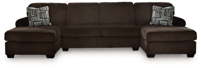 Kimlee Sectional with Double Chaise - Plourde Furniture Co (Caribou, ME)