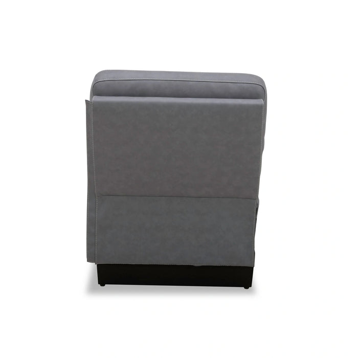 Cooper Armless Chair - Blue Gray image