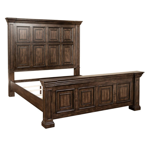 Big Valley King Panel Bed, Dresser & Mirror, Chest - Plourde Furniture Co (Caribou, ME)