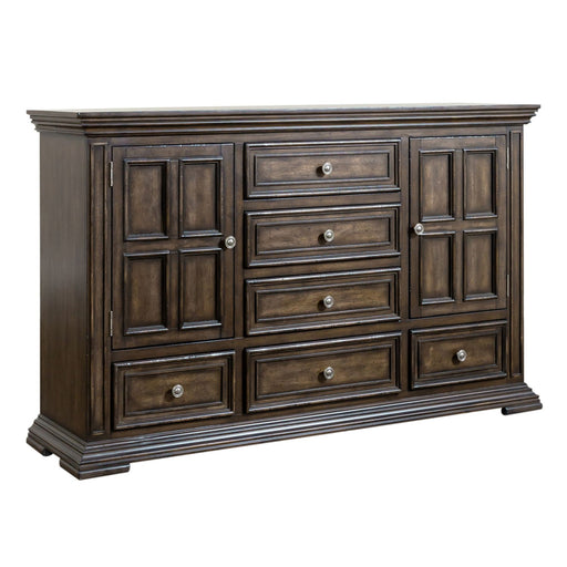 Big Valley 2 Door 6 Drawer Dresser - Plourde Furniture Co (Caribou, ME)