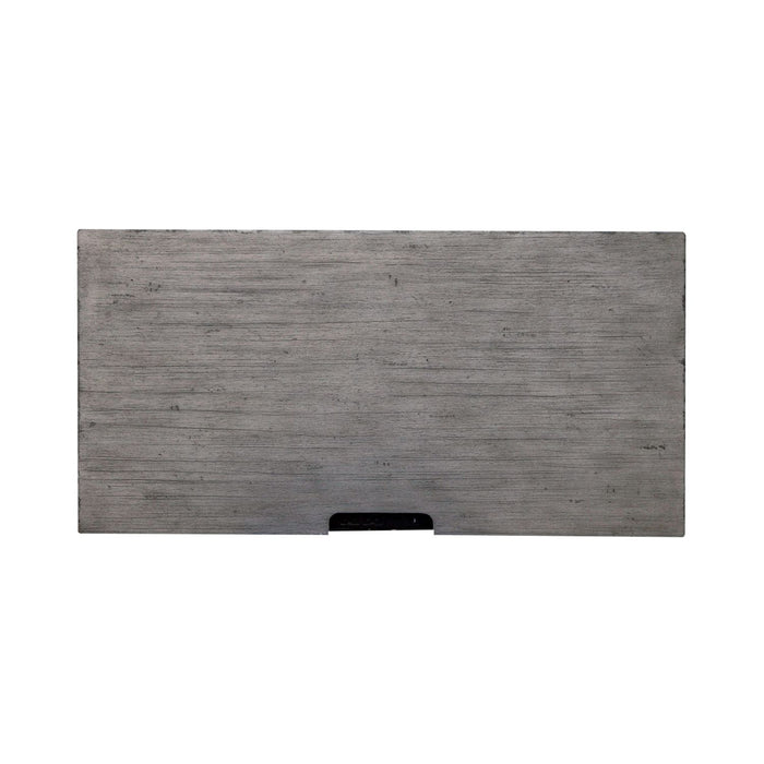 Liberty Furniture Big Valley Bedside Chest with Charging Station in Graystone