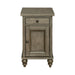 Americana Farmhouse Chair Side Table in Dusty Taupe image