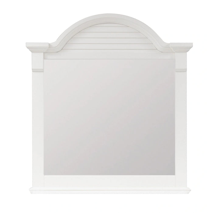 Summer House Mirror in Oyster White image