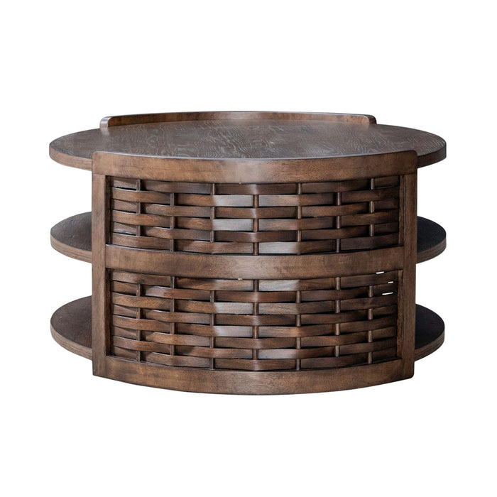 Warren Park Oval Cocktail Table - Plourde Furniture Co (Caribou, ME)