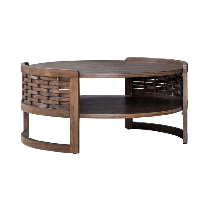 Warren Park Round Cocktail Table - Plourde Furniture Co (Caribou, ME)